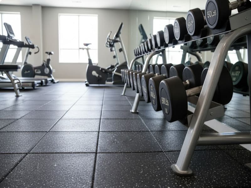 Cuadro sinóptico de los materiales para contrapisos de gimnasios